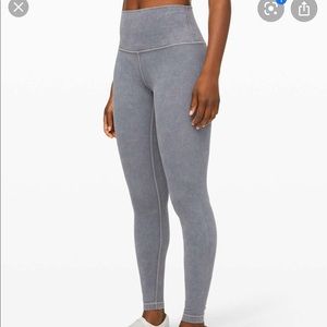 Lululemon Wunder Under High-Rise *Snow Washed 28"